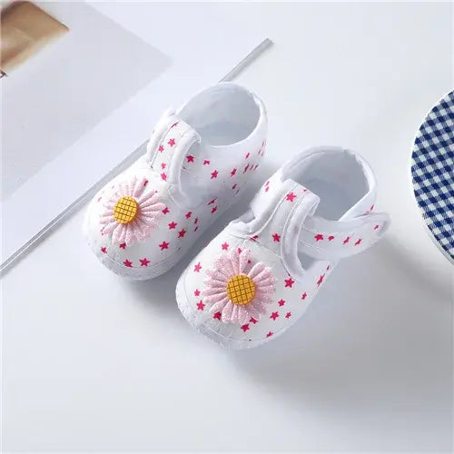 0-12Month Baby Girl Boy Shoes First Walkers Cotton Soft Newborn Baby Shoes Cute Infant Toddler Baby Shoes for Girls