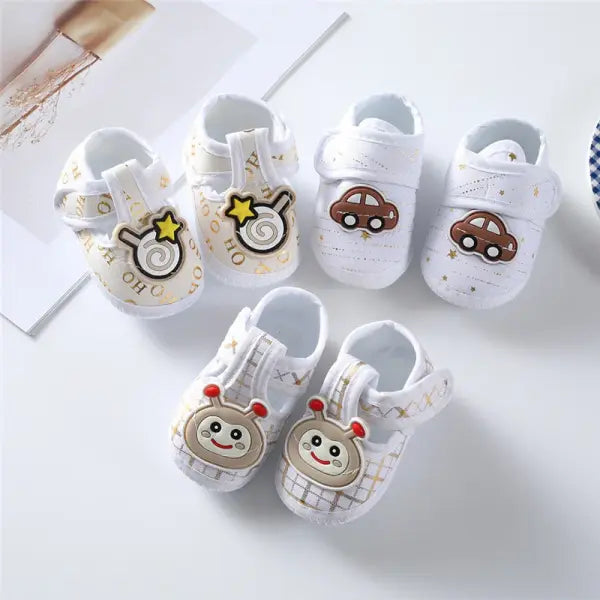 0-12Month Baby Girl Boy Shoes First Walkers Cotton Soft Newborn Baby Shoes Cute Infant Toddler Baby Shoes for Girls