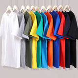 14 Colors 100% Cotton Oversized T-Shirt – Men & Women Short Sleeve Casual Soft Breathable Tee S–XXXL
