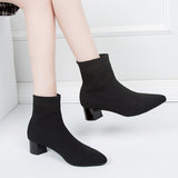 Hannah Women Boots with Urban Style and Adhesive Soles