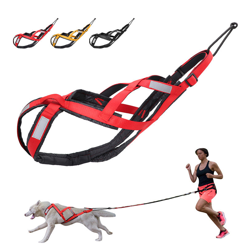 Large Dog Vest Alaska Sled Dog Hand Holding Rope - Hair Remover