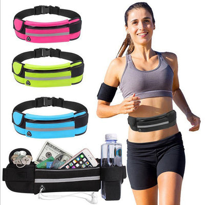 Fitness Waist Running Jogging Belt Bag For Hiking Cycling Workout Sports Gym