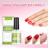 15ML Magic Nail Gel Polish Remover – Fast Soak-Off UV Gel & Semi-Permanent Varnish Cleaner for Nail Art