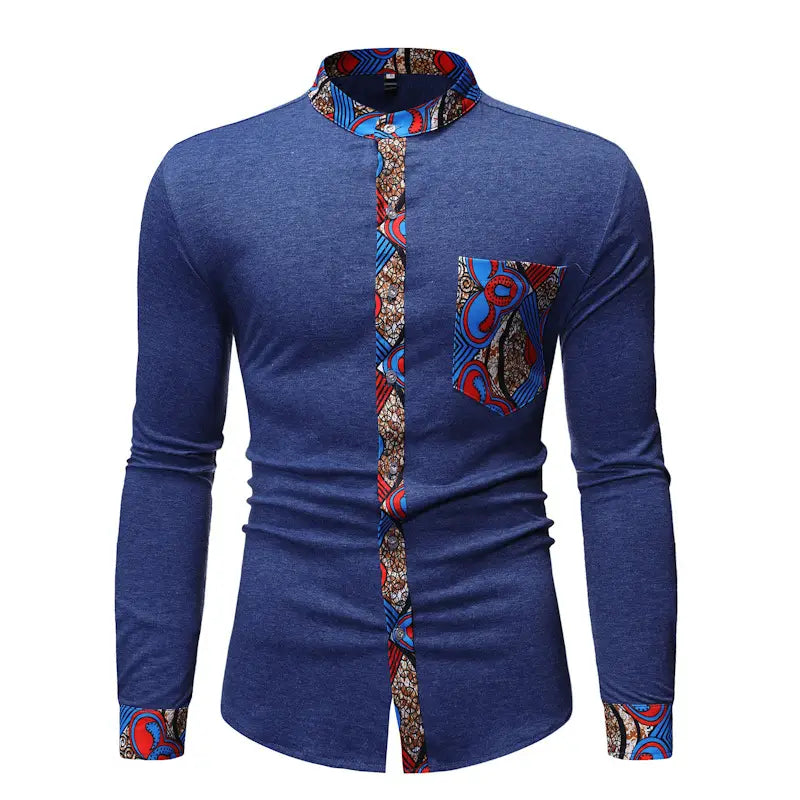 Cross Border Fashion Men’s Shirt