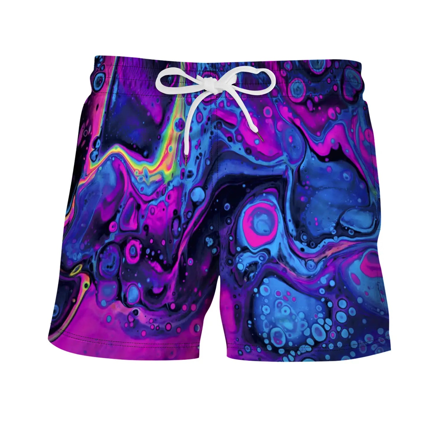 Casual Men’s Beach Shorts: Drifting Swimming Trunks