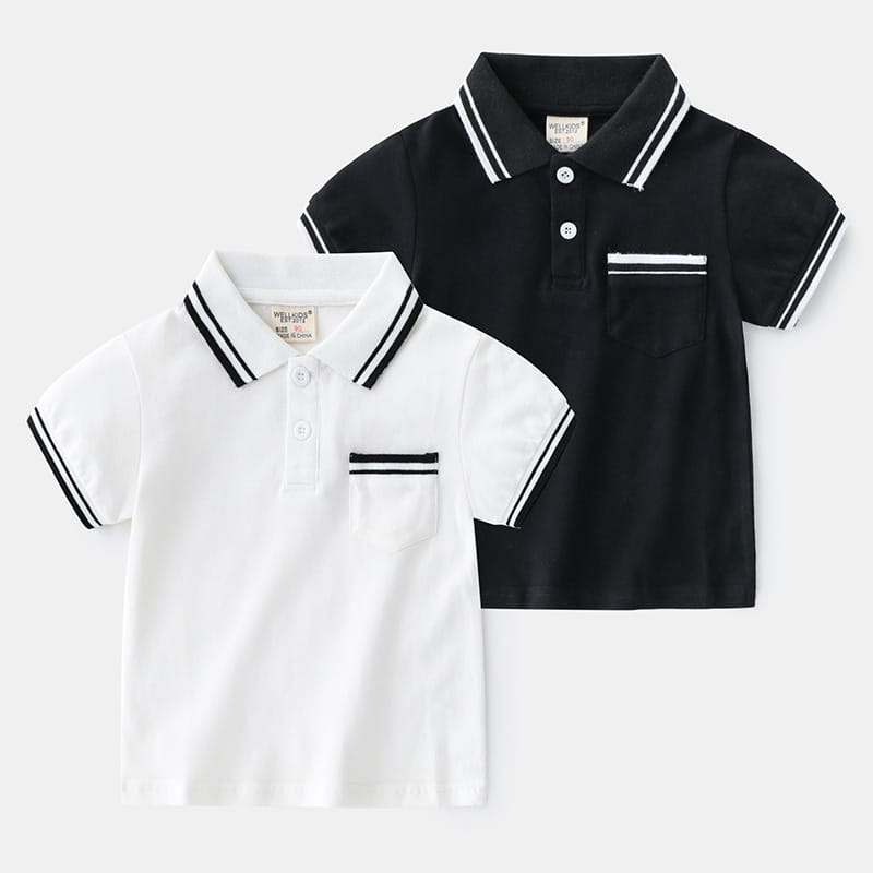 Boys’ T-Shirt Summer Polo Shirt