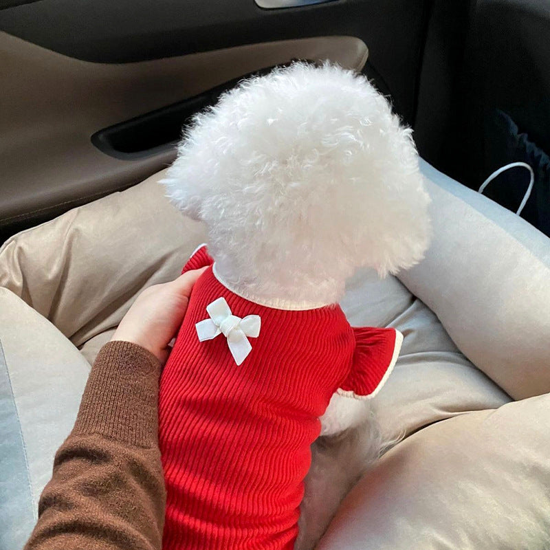Cat Summer Clothes Small Puppies Pet Dog Thin Breathable - Hair Remover