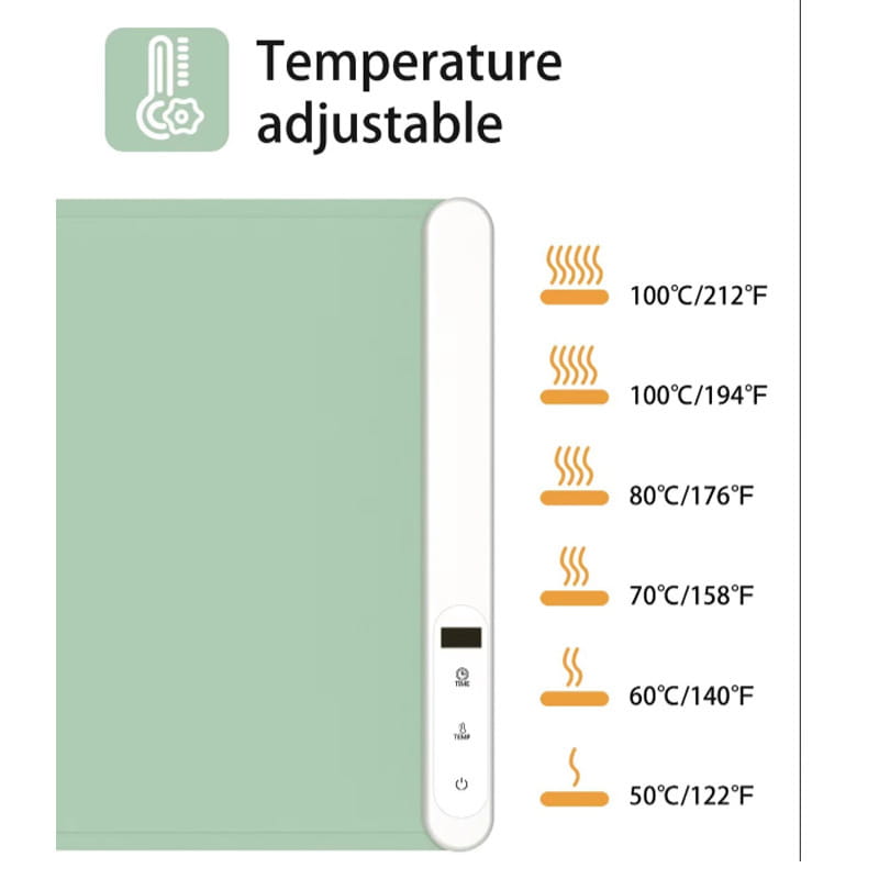 Electric Warming Tray - Multi-Functional Kitchen Gadget for Easy Heating