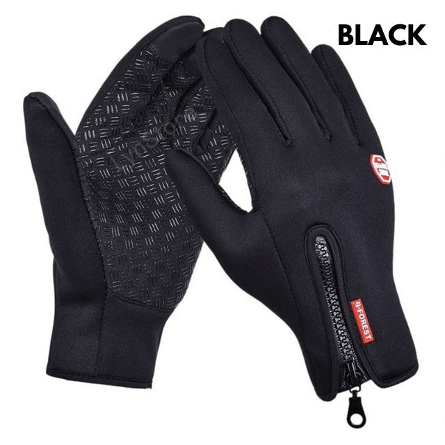 Winter Fleece Antiskid Motorcycle and Sports Riding Gloves