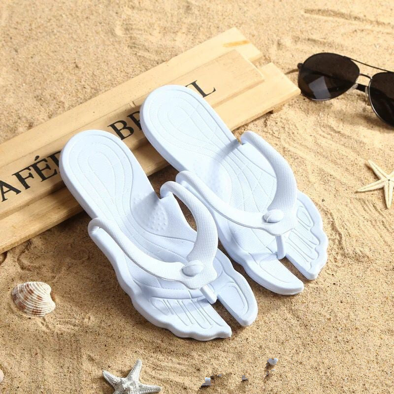 Portable Folding EVA Flip Flops for Travel and Beach