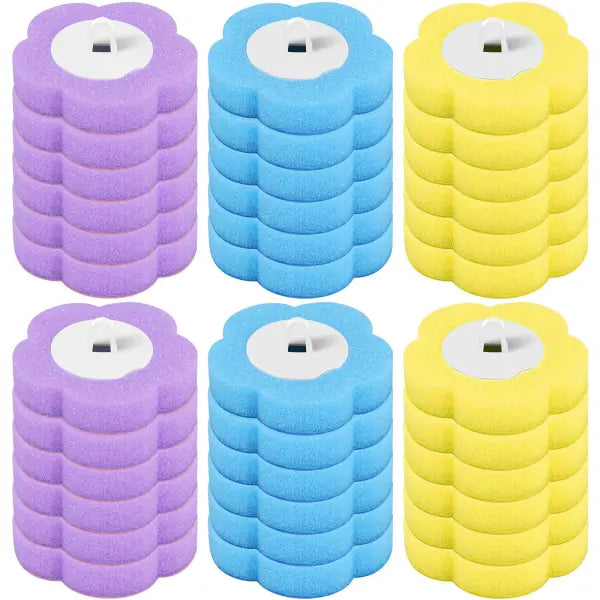 18/36 Pcs Toilet Brush Disposable Replacement Head Cleaning Kit Toilet Bowl Brush Long Handle Wc Accessories Tool