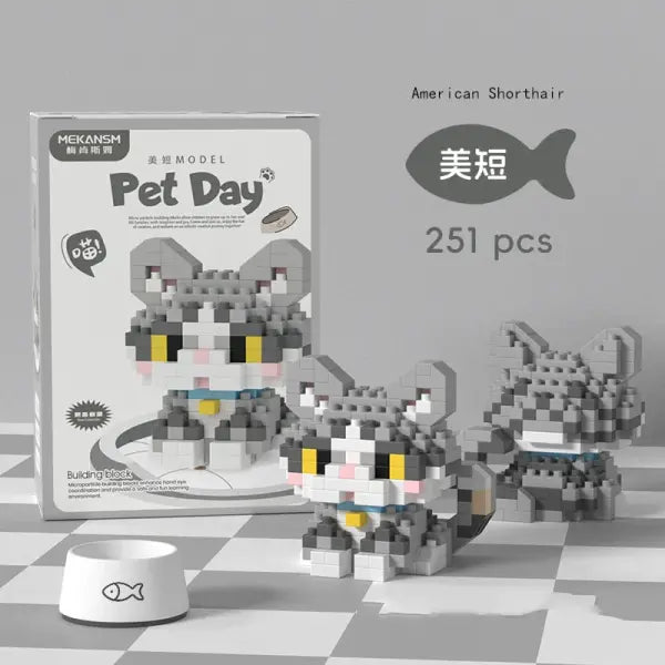 Small building plastic model pet bricks for teens - JM-222-NO BOX