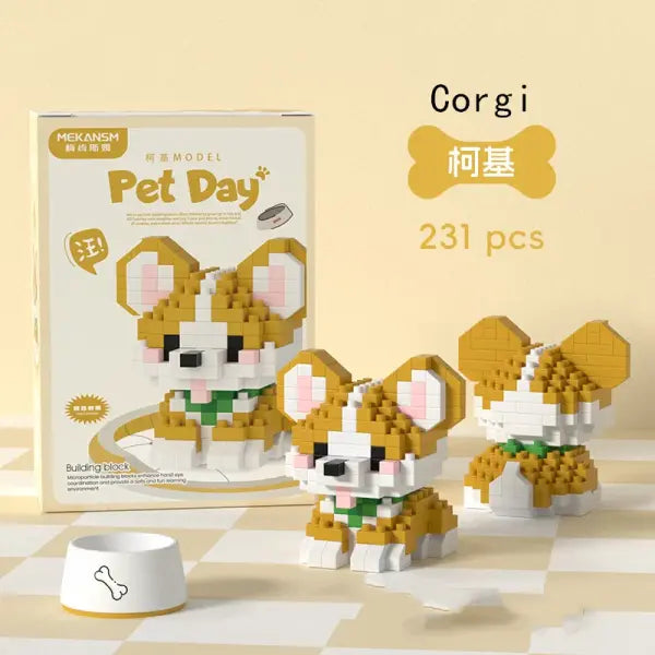 Small building plastic model pet bricks for teens - JM-208-NO BOX