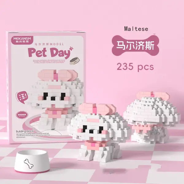 Small building plastic model pet bricks for teens - JM-214-NO BOX
