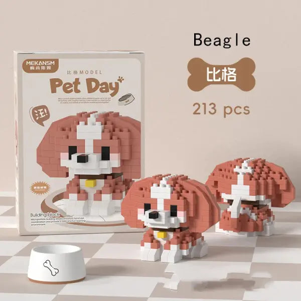 Small building plastic model pet bricks for teens - JM-211-NO BOX