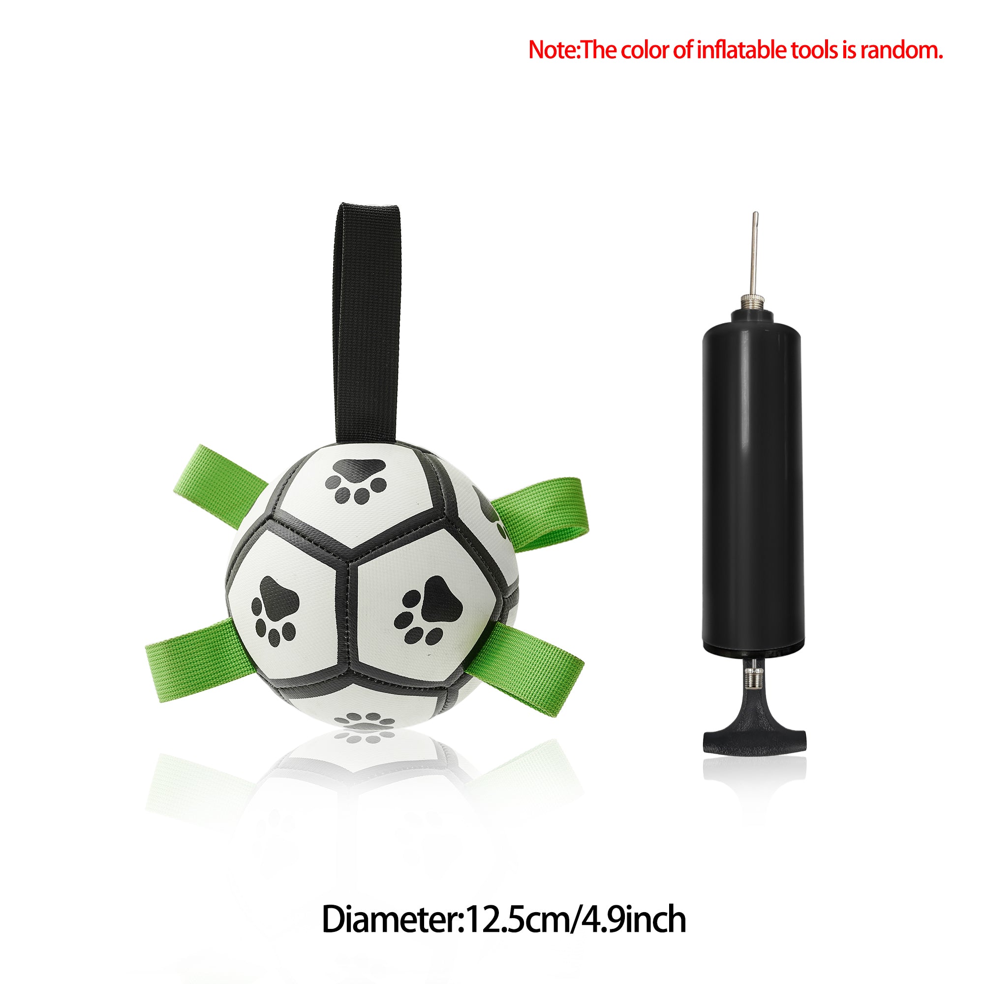 Interactive Dog Football Toy Soccer Ball Inflated Training Toy For Dogs Outdoor Border Collie Balls For Large Dogs Pet