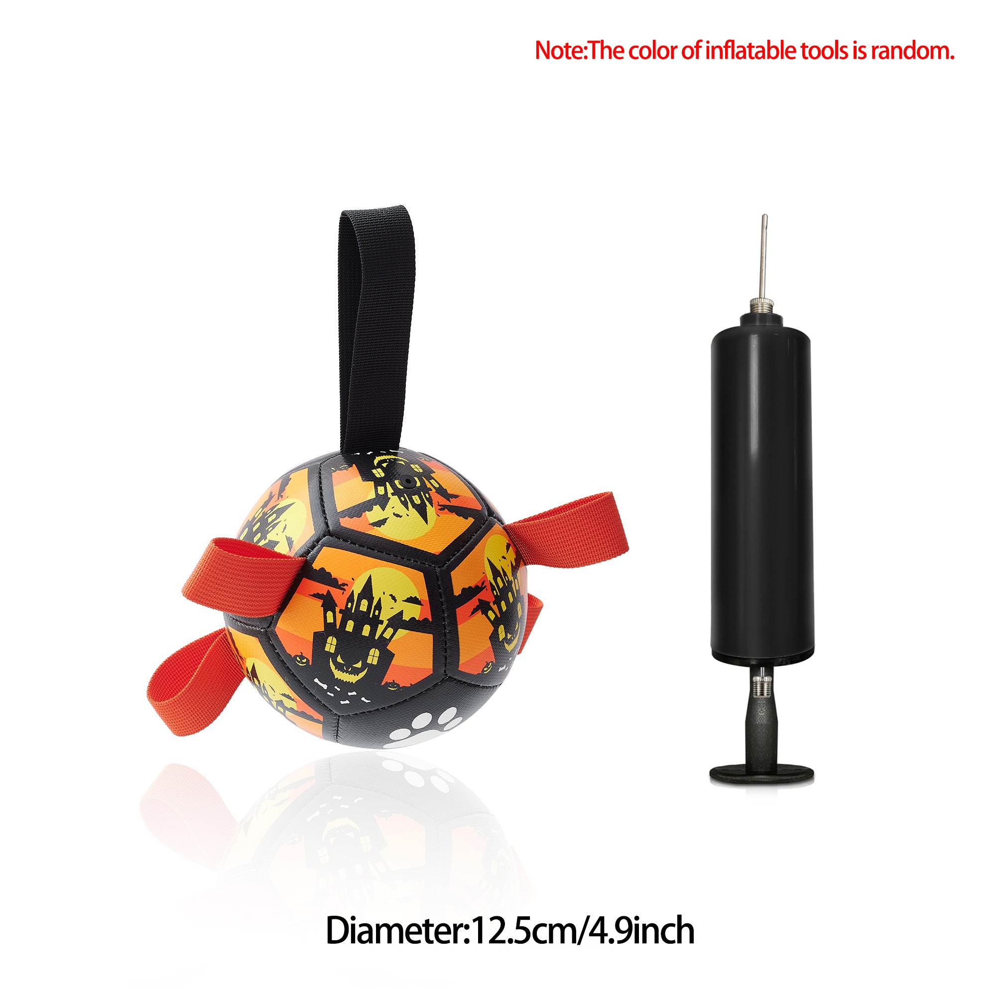 Interactive Dog Football Toy Soccer Ball Inflated Training Toy For Dogs Outdoor Border Collie Balls For Large Dogs Pet