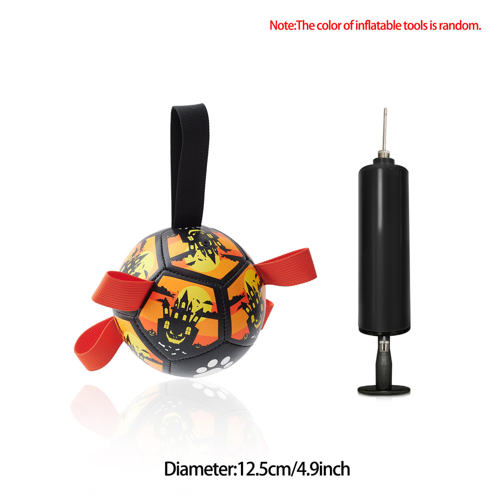 Interactive Dog Football Toy Soccer Ball Inflated Training Toy For Dogs Outdoor Border Collie Balls For Large Dogs Pet