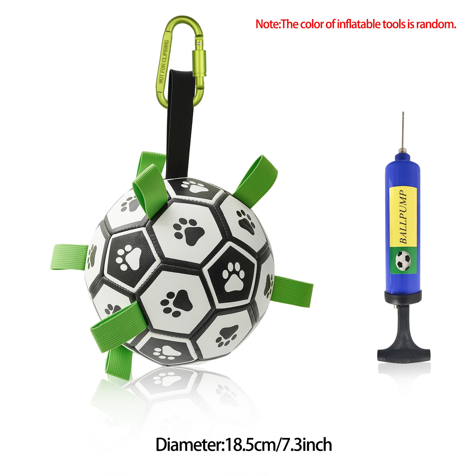 Interactive Dog Football Toy Soccer Ball Inflated Training Toy For Dogs Outdoor Border Collie Balls For Large Dogs Pet