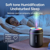 Mini Air Humidifier USB Aroma Diffuser (180ML) for Bedroom and Car