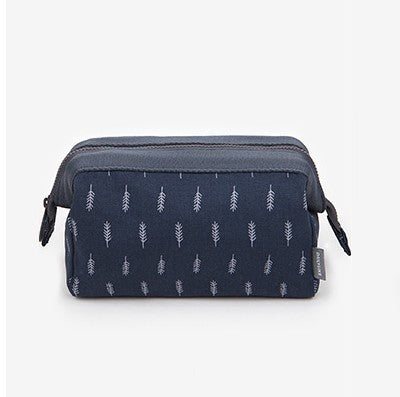 Waterproof Polyester Cotton Household Storage and Washing Bag - Dark Blue
