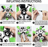 Interactive Dog Football Toy Soccer Ball Inflated Training Toy For Dogs Outdoor Border Collie Balls For Large Dogs Pet