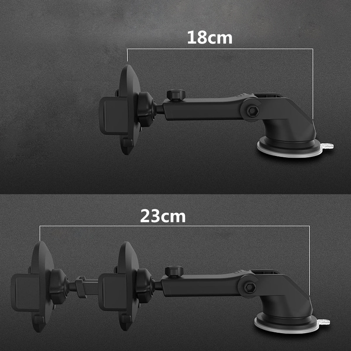 Car Phone Holder Long Rod Telescopic Car Dashboard Suction Cup Type - Hair Remover