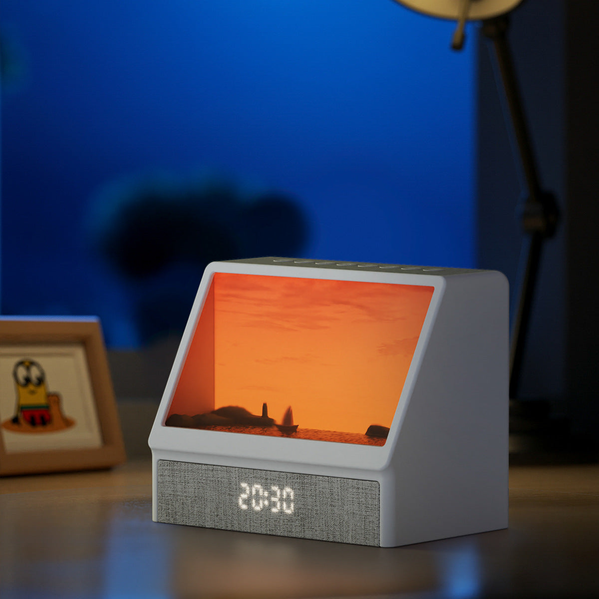 New 10-Light-Mode Sunrise Wake-Up Ambient Light - Sunrise Wake up Light - None