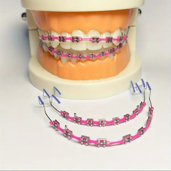 Fashionable tooth decoration set for unisex (Stainless steel) daily party wear