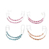 Fashionable tooth decoration set for unisex (Stainless steel) daily party wear