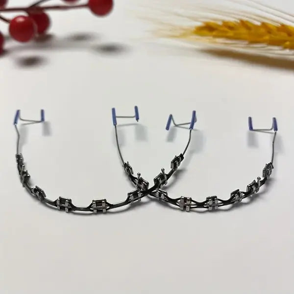 Fashionable tooth decoration set for unisex (Stainless steel) daily party wear