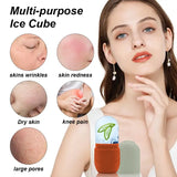 1pc facial beauty applicator skin care tools ice shaving massage facial beauty silicone ice mold.