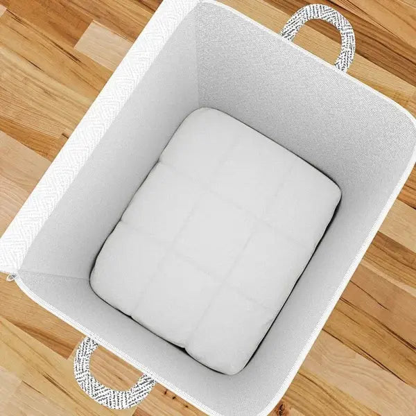 1pc Household Large Capacity Storage Bag Non-woven Material Closet Wardrobe Organizer Can Be Used For Quilt Clothing