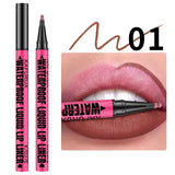 1PC Liquid Matte12-Color Lipliner Pencil Waterproof Plumping Stain Lipstick Natural Lip Liner Outline Lips Contour