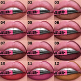 1PC Liquid Matte12-Color Lipliner Pencil Waterproof Plumping Stain Lipstick Natural Lip Liner Outline Lips Contour