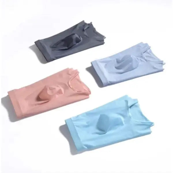 1pc Mens Boxers Shorts Ice Silk Men Panties Seamless Sexy Underwear Man Underpants Panties Male Antibacterial