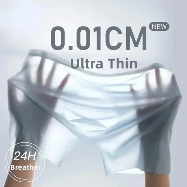 1pc Mens Boxers Shorts Ice Silk Men Panties Seamless Sexy Underwear Man Underpants Panties Male Antibacterial