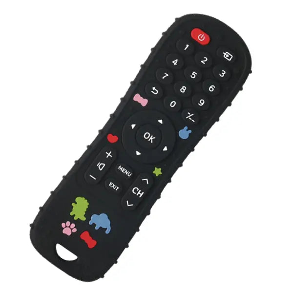 1PC Silicone Baby Toys TV Remote Control Shape Teether Toy BPA Free Silicone Teething Chewing Toy Sensory Baby