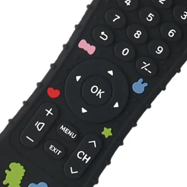 1PC Silicone Baby Toys TV Remote Control Shape Teether Toy BPA Free Silicone Teething Chewing Toy Sensory Baby