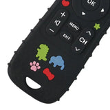 1PC Silicone Baby Toys TV Remote Control Shape Teether Toy BPA Free Silicone Teething Chewing Toy Sensory Baby