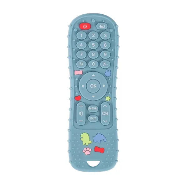 1PC Silicone Baby Toys TV Remote Control Shape Teether Toy BPA Free Silicone Teething Chewing Toy Sensory Baby