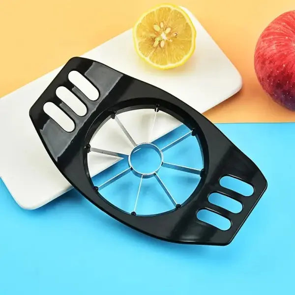Apple Cutter Vegetable Tools Stainless Steel Slices Fruit in Seconds - 1pc black