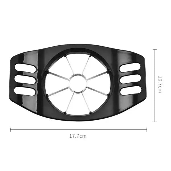 Apple Cutter Vegetable Tools Stainless Steel Slices Fruit in Seconds - 1pc black