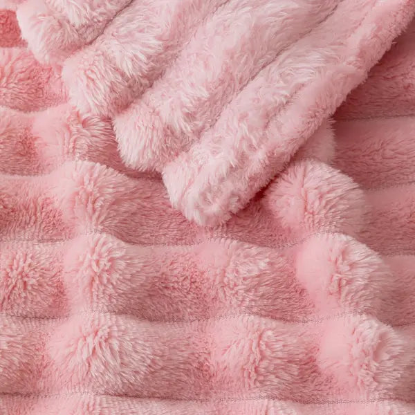 1pc thick and warm flannel blanket a comfortable and warm blanket for bedrooms suitable for sofas beds and seasonal