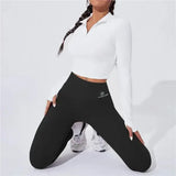 Women’s High-Waist Yoga Leggings - Sexy Butt-Lifting Gym Tights - Push-Up Running & Fitness Pants