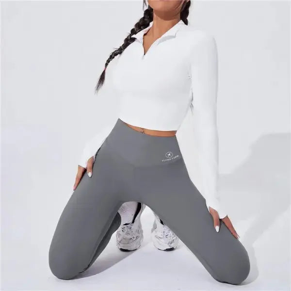 Women’s High-Waist Yoga Leggings - Sexy Butt-Lifting Gym Tights - Push-Up Running & Fitness Pants