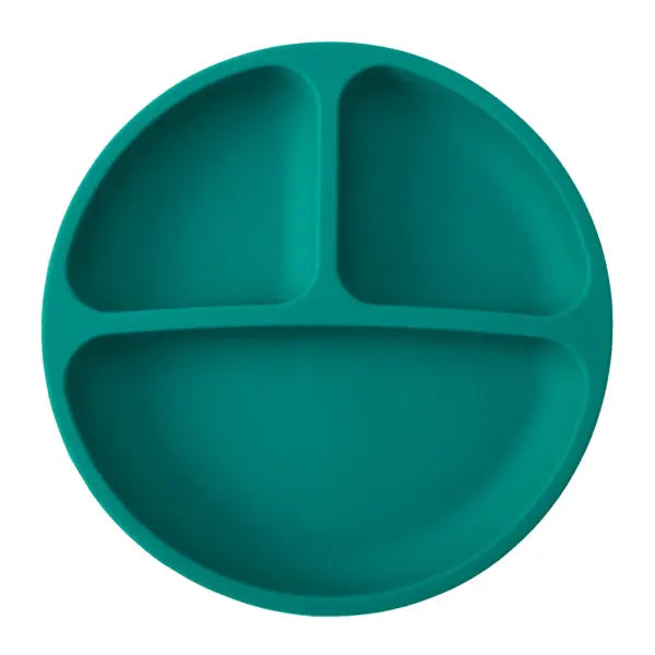 1PC Baby Silicone Suction Plate – BPA-Free Toddler Feeding Bowl for Kids Safe Dining Tableware - 14