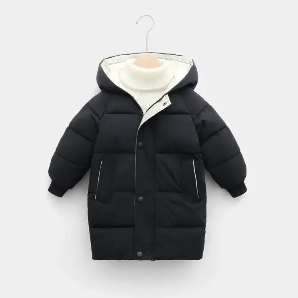 Girls Winter Jacket Zipper Hoodie Polyester 2-10 Years