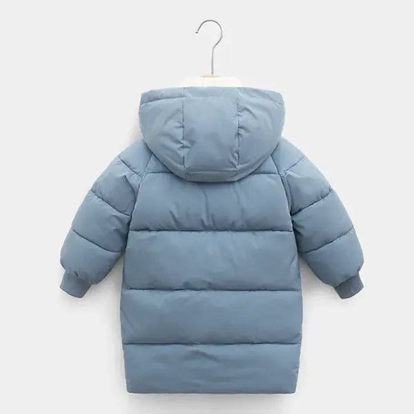 Girls Winter Jacket Zipper Hoodie Polyester 2-10 Years