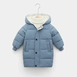 Girls Winter Jacket Zipper Hoodie Polyester 2-10 Years